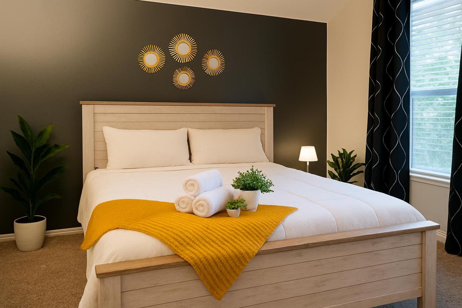 Work, Play & Stay King Bed With Foosball! Aubrey Екстер'єр фото